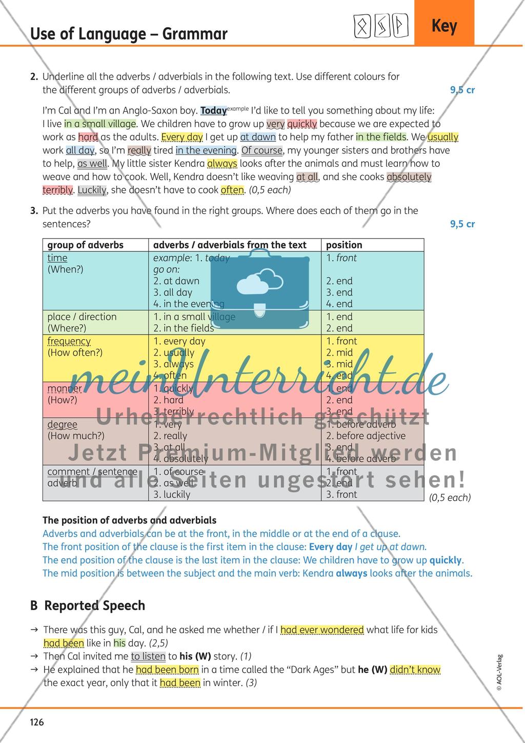 Use of Language – Grammar Preview 13