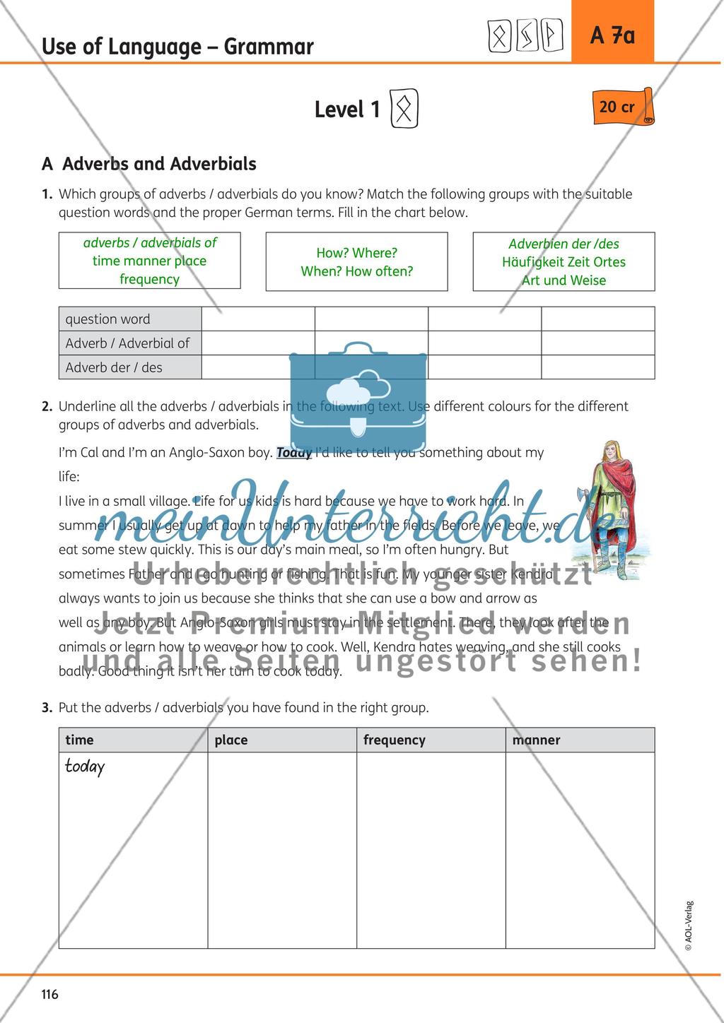 Use of Language – Grammar Preview 3