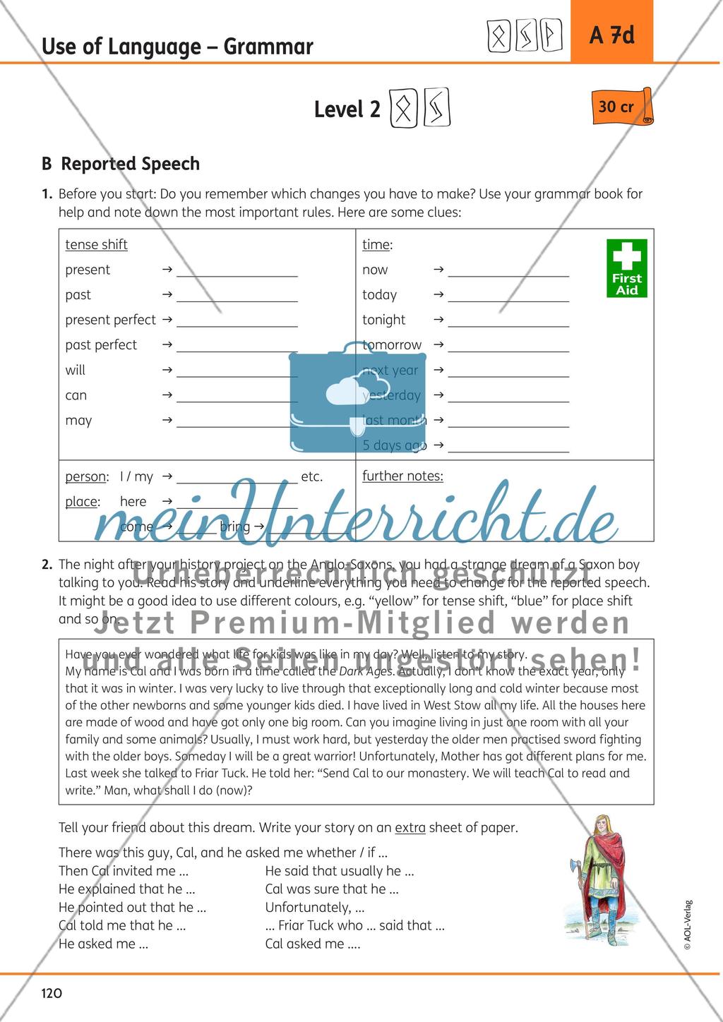 Use of Language – Grammar Preview 7