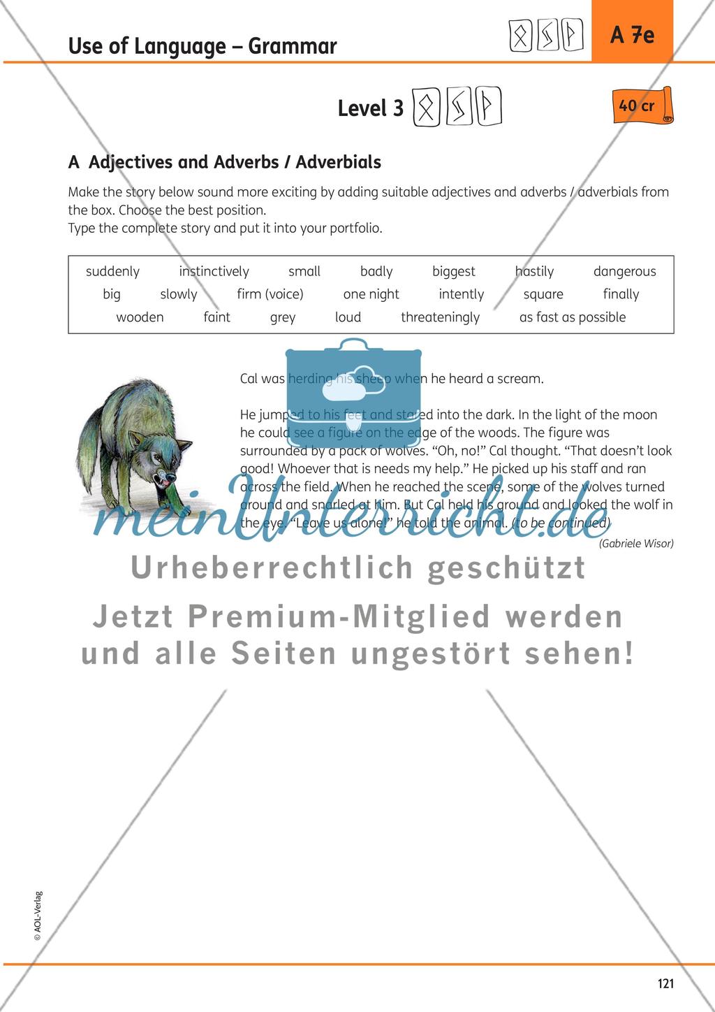 Use of Language – Grammar Preview 8