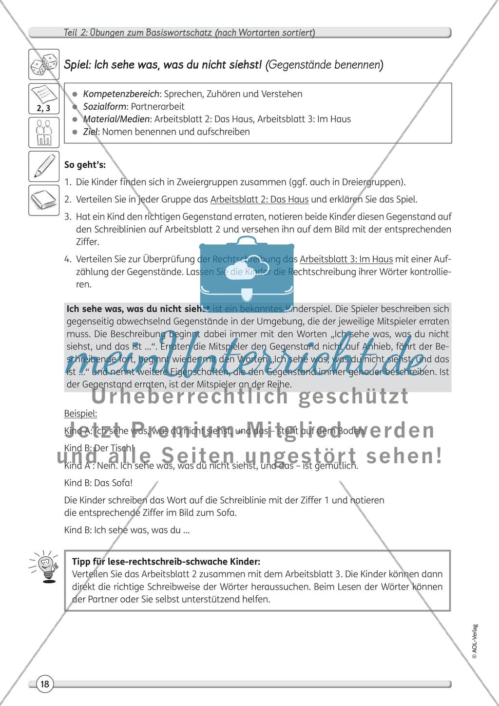Themenbereich: Nomen Preview 2