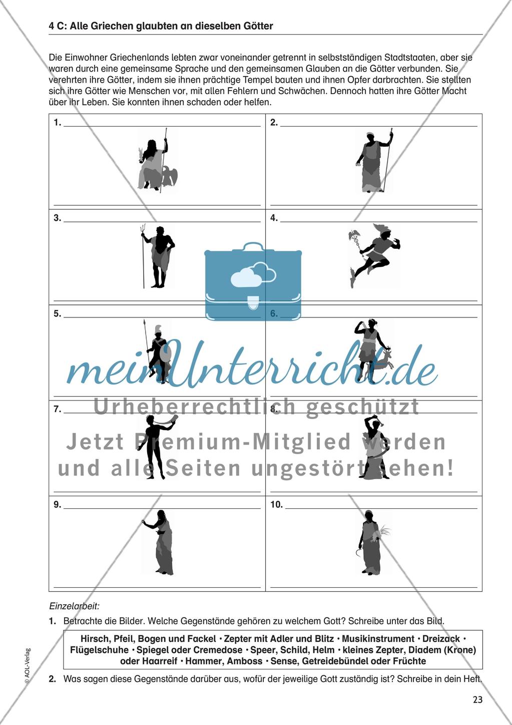 Die griechischen Götter Preview 3