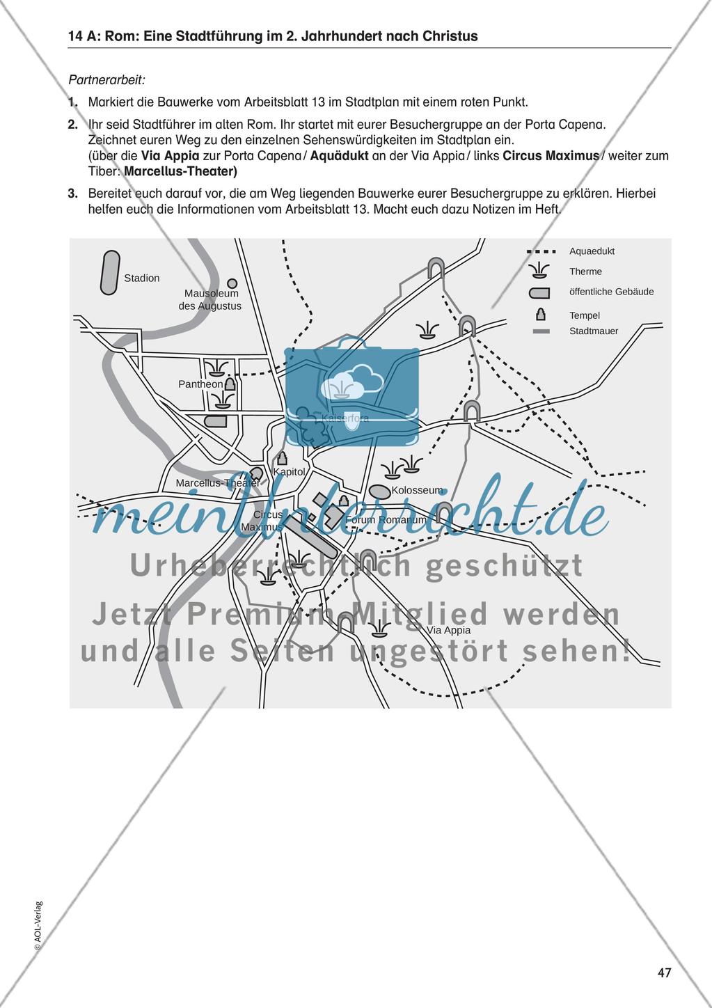 Eine Stadtführung durch Rom im 2. Jahrhundert Preview 1