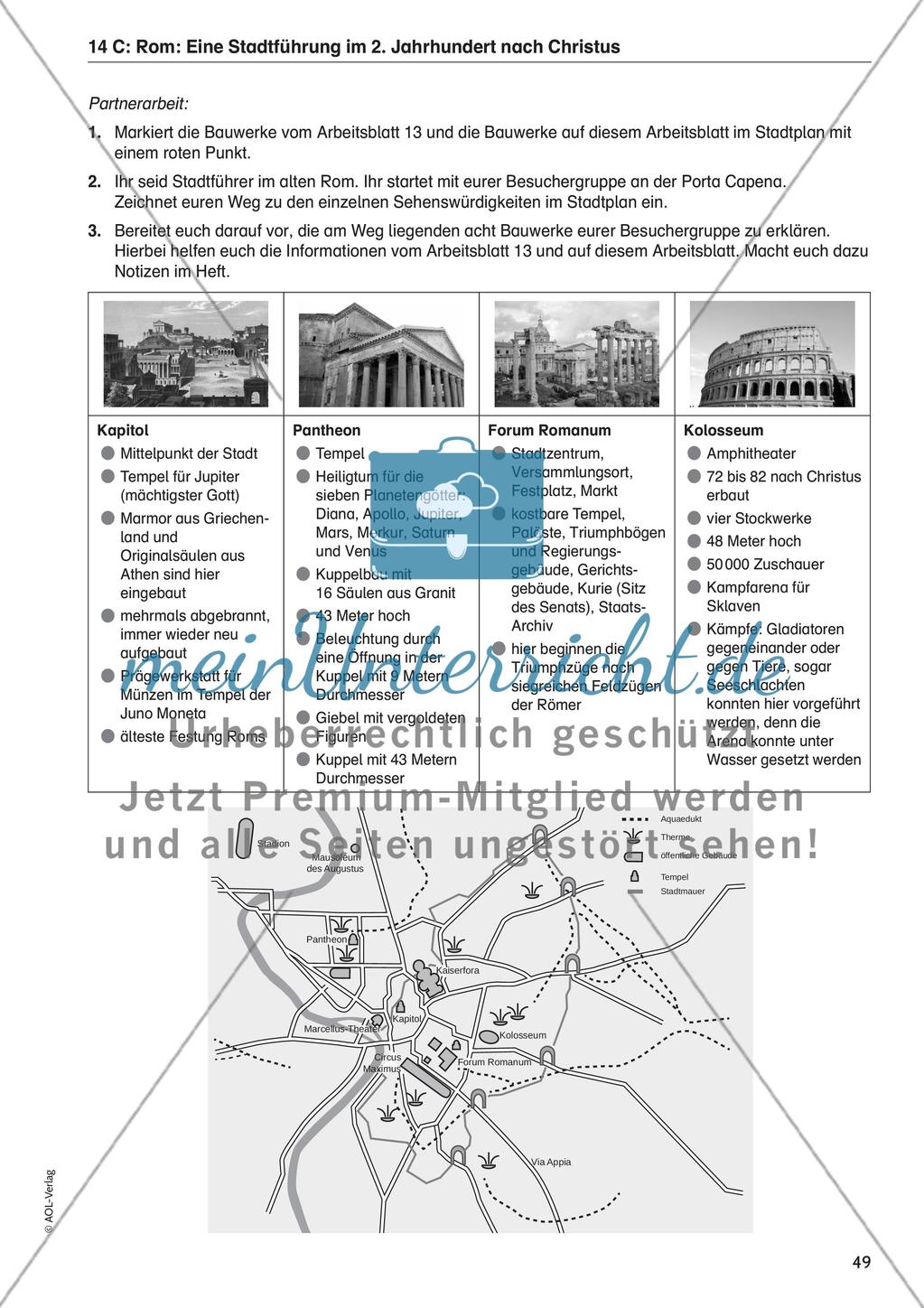 Eine Stadtführung durch Rom im 2. Jahrhundert Preview 3