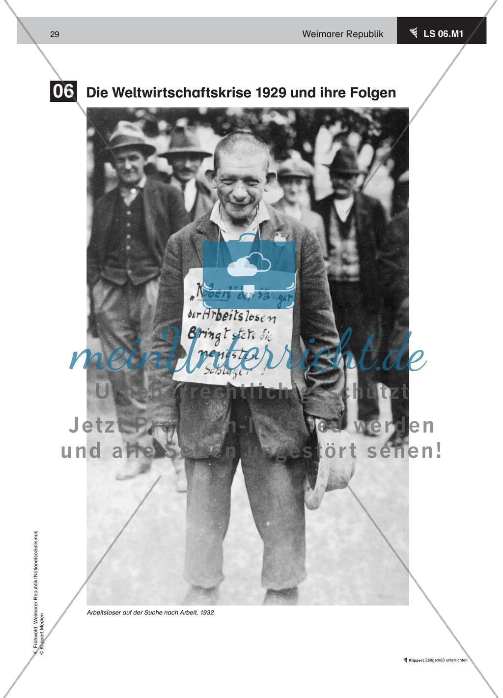 LS 06 Die Weltwirtschaftskrise 1929 und ihre Folgen Preview 2
