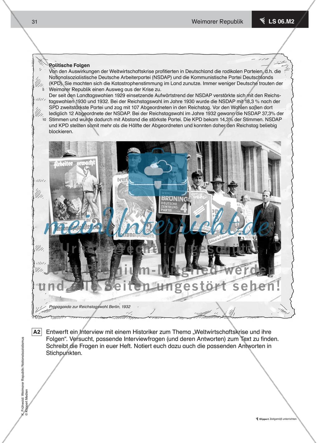 LS 06 Die Weltwirtschaftskrise 1929 und ihre Folgen Preview 4
