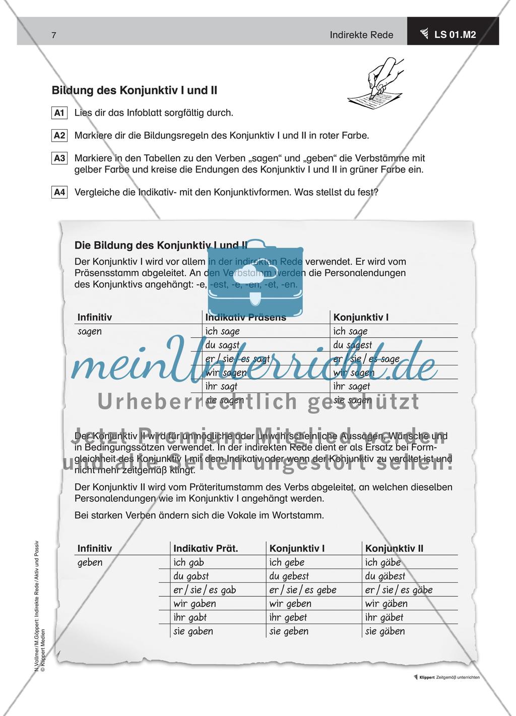 Grammatikalische Grundbegriffe – ein Lernplakat erstellen Preview 3