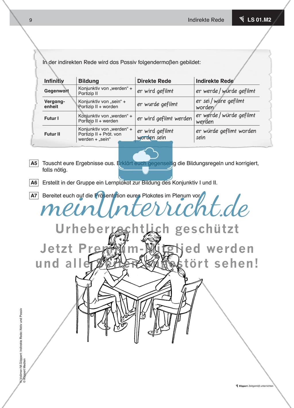 Grammatikalische Grundbegriffe – ein Lernplakat erstellen Preview 5