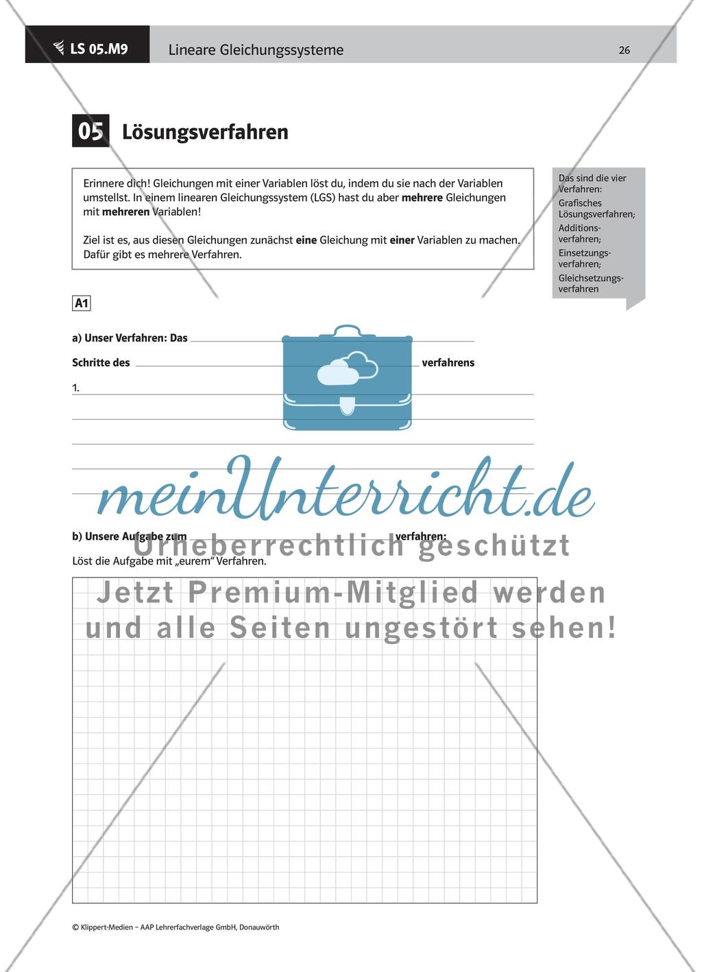 LS 05 Lösungsverfahren für LGS erarbeiten Preview 4