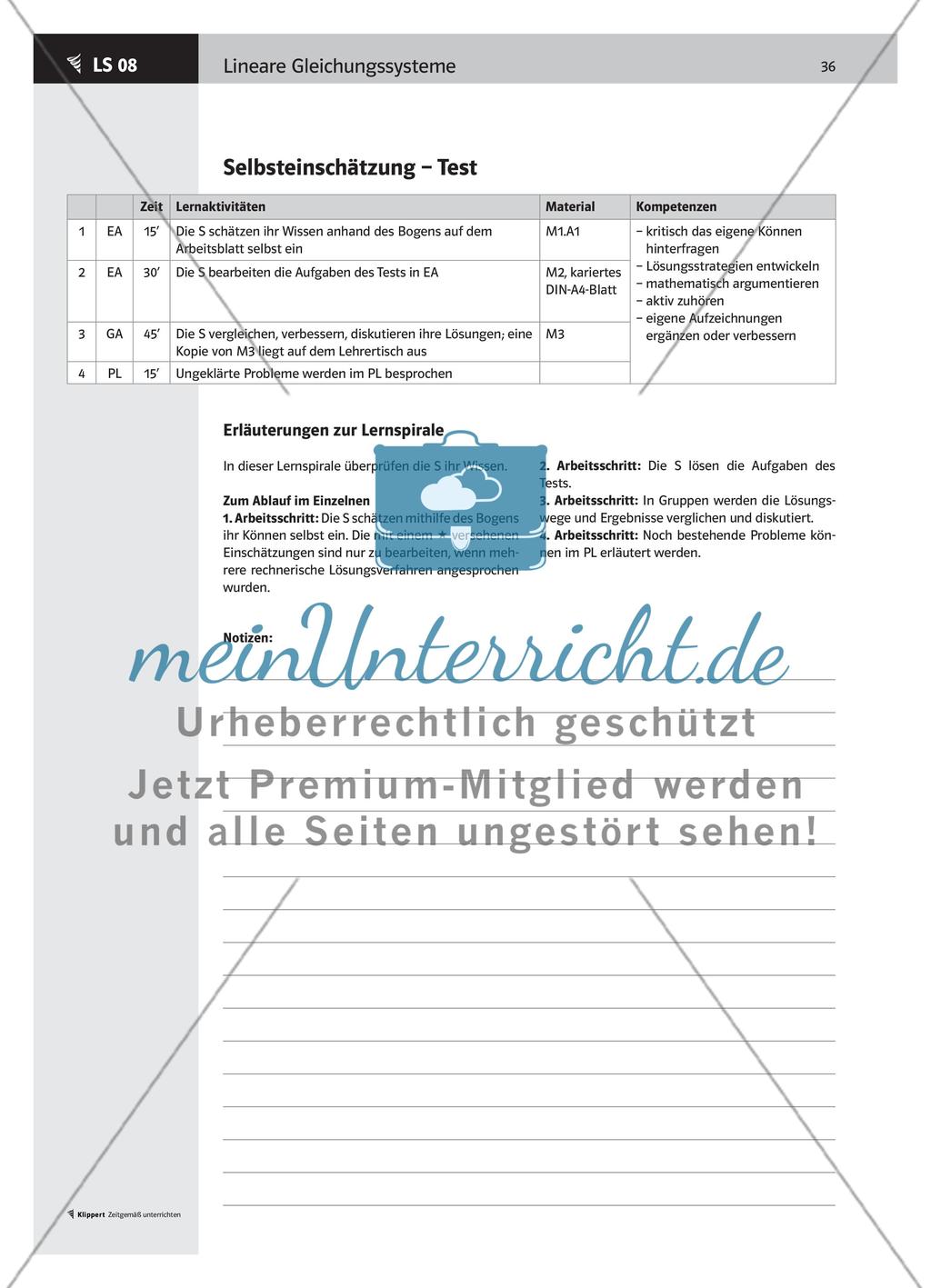 LS 08 Selbsteinschätzung – Test Preview 1