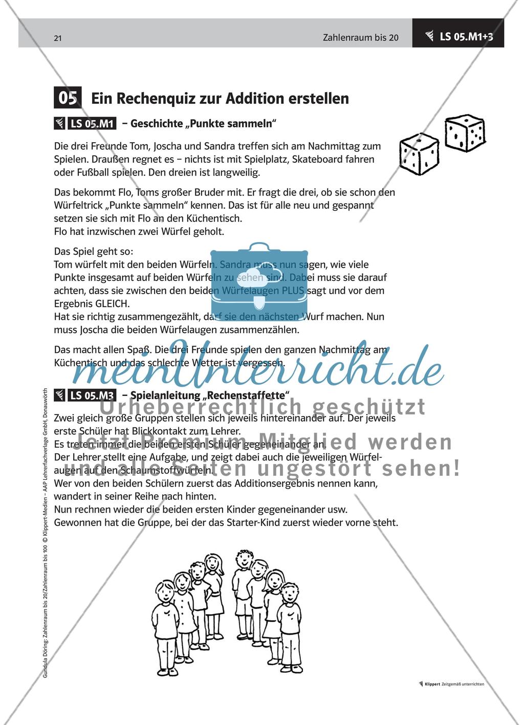 LS 05 Ein Rechenquiz zur Addition erstellen Preview 2