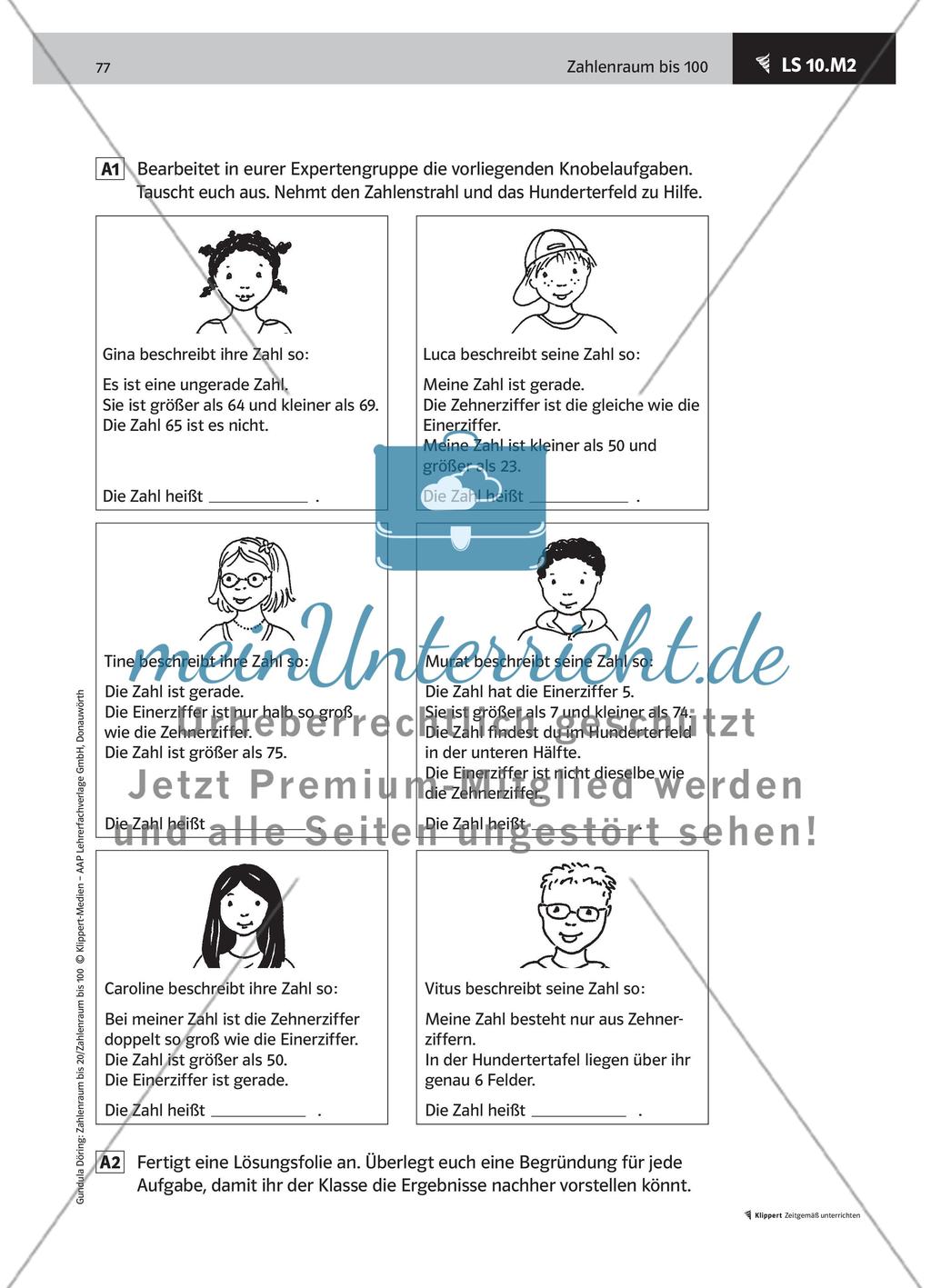 LS 10 Knobelaufgaben in Stamm- und Expertengruppen lösen Preview 4