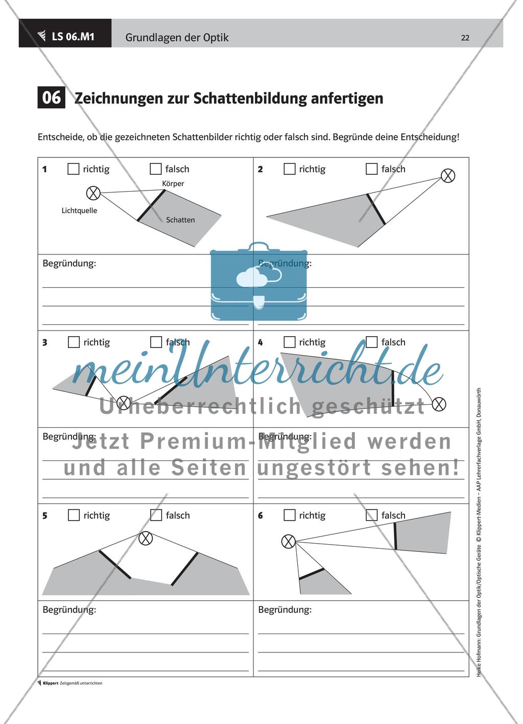LS 06 Zeichnungen zur Schattenbildung anfertigen Preview 2
