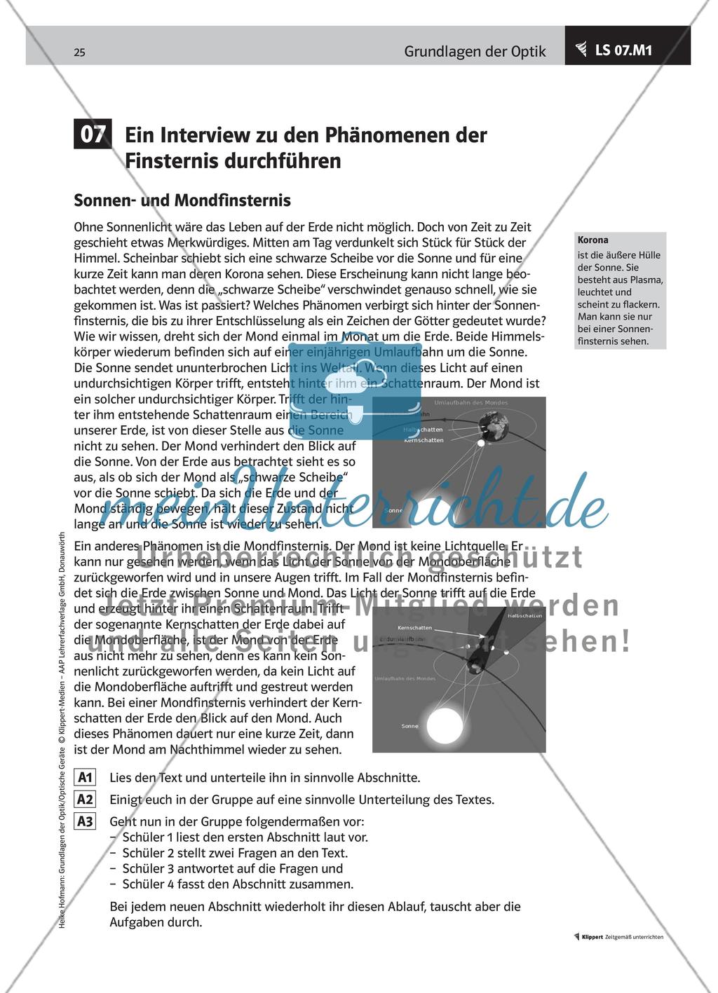 LS 07 Ein Interview zu den Phänomenen der Finsternis durchführen Preview 3