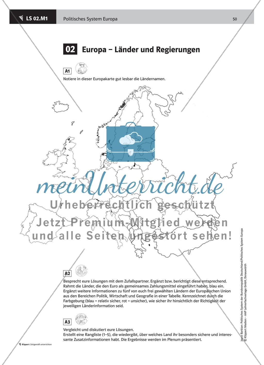 Europa – Länder und Regierungen Preview 3