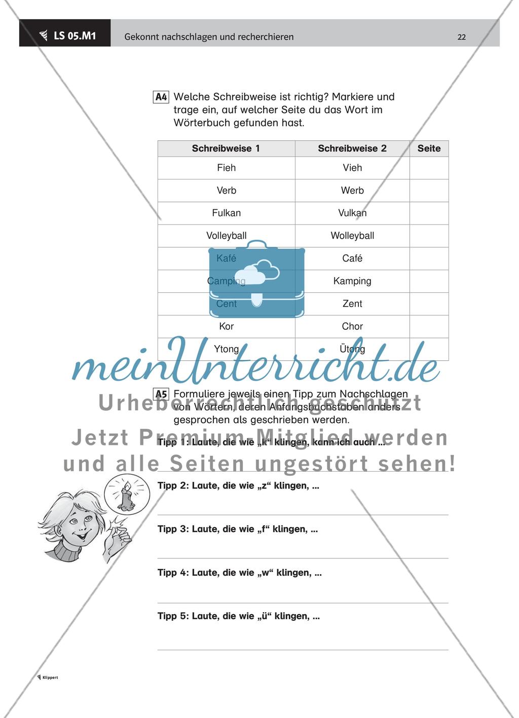 Gleiche Laute unterschiedlichen Schriftzeichen zuordnen Preview 3