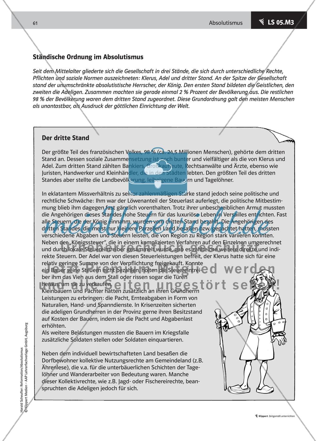 LS 05 Die Ständegesellschaft – ein semi-aktives Rollenspiel Preview 4