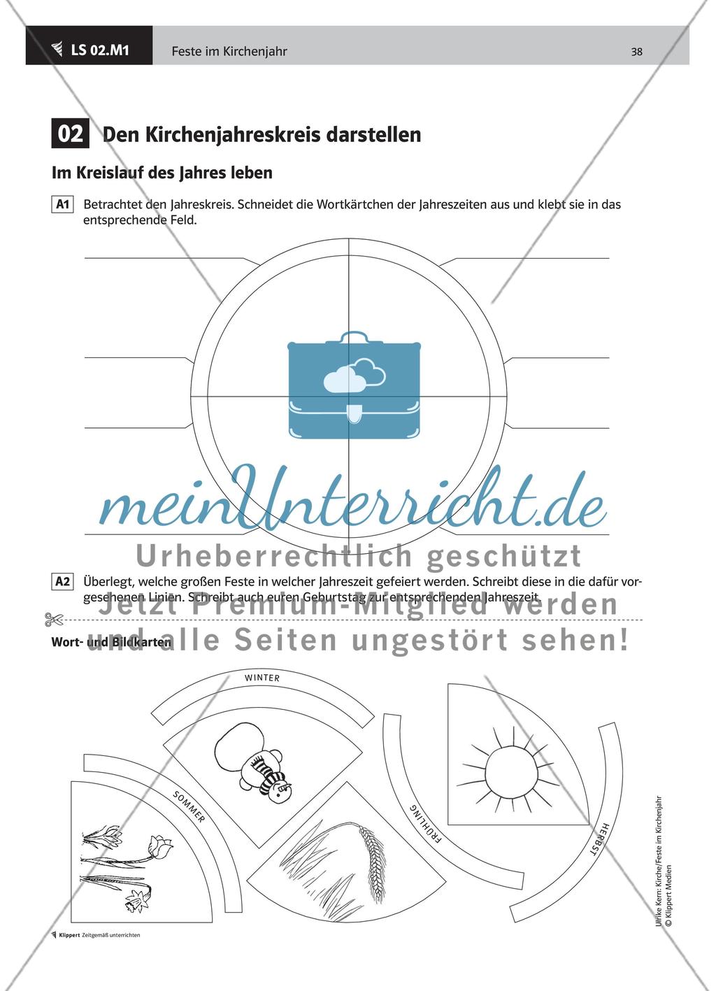 LS 02 Den Kirchenjahreskreis darstellen Preview 2