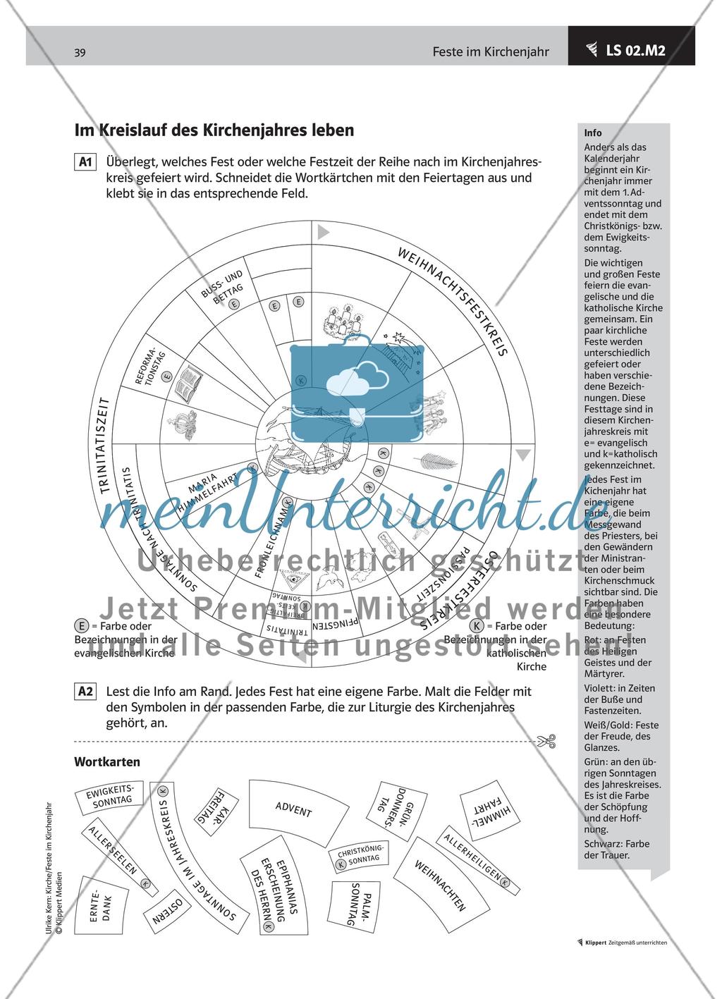 LS 02 Den Kirchenjahreskreis darstellen Preview 3