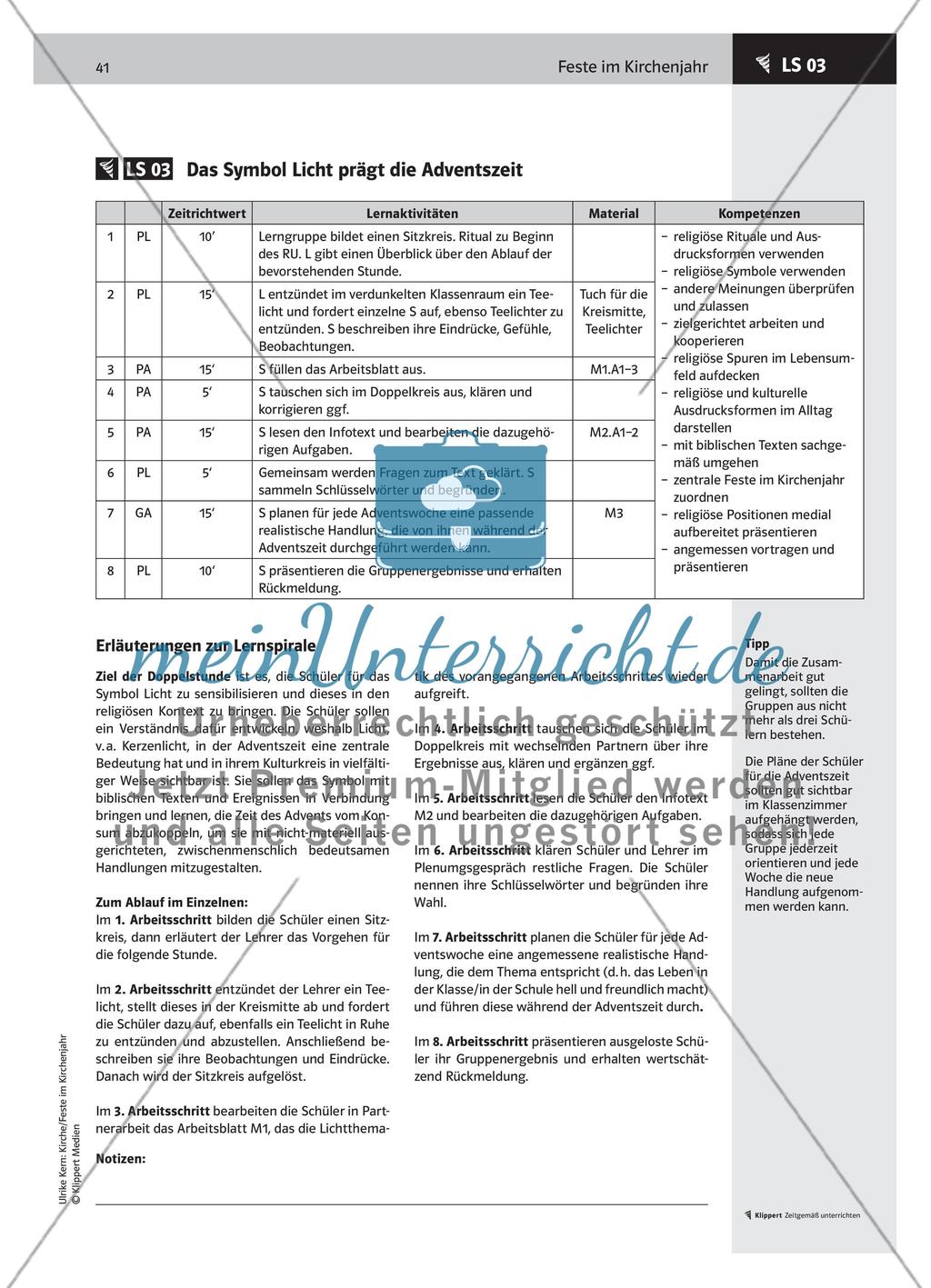 LS 03 Das Symbol Licht prägt die Adventszeit Preview 1