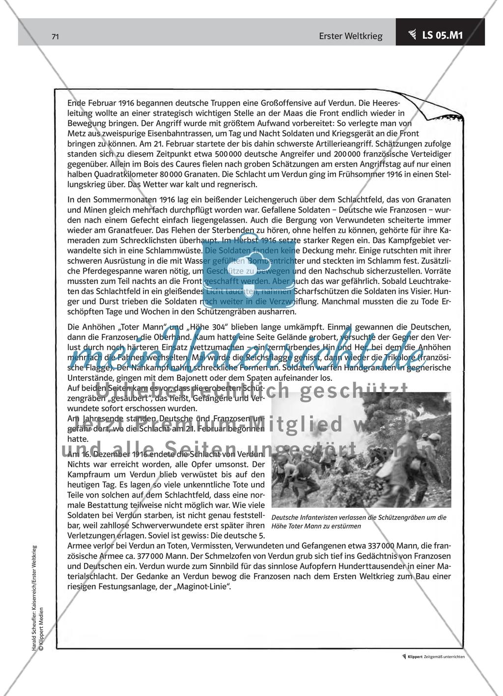 LS 05 Die Schlacht von Verdun – sinnloses Sterben an der Front Preview 4