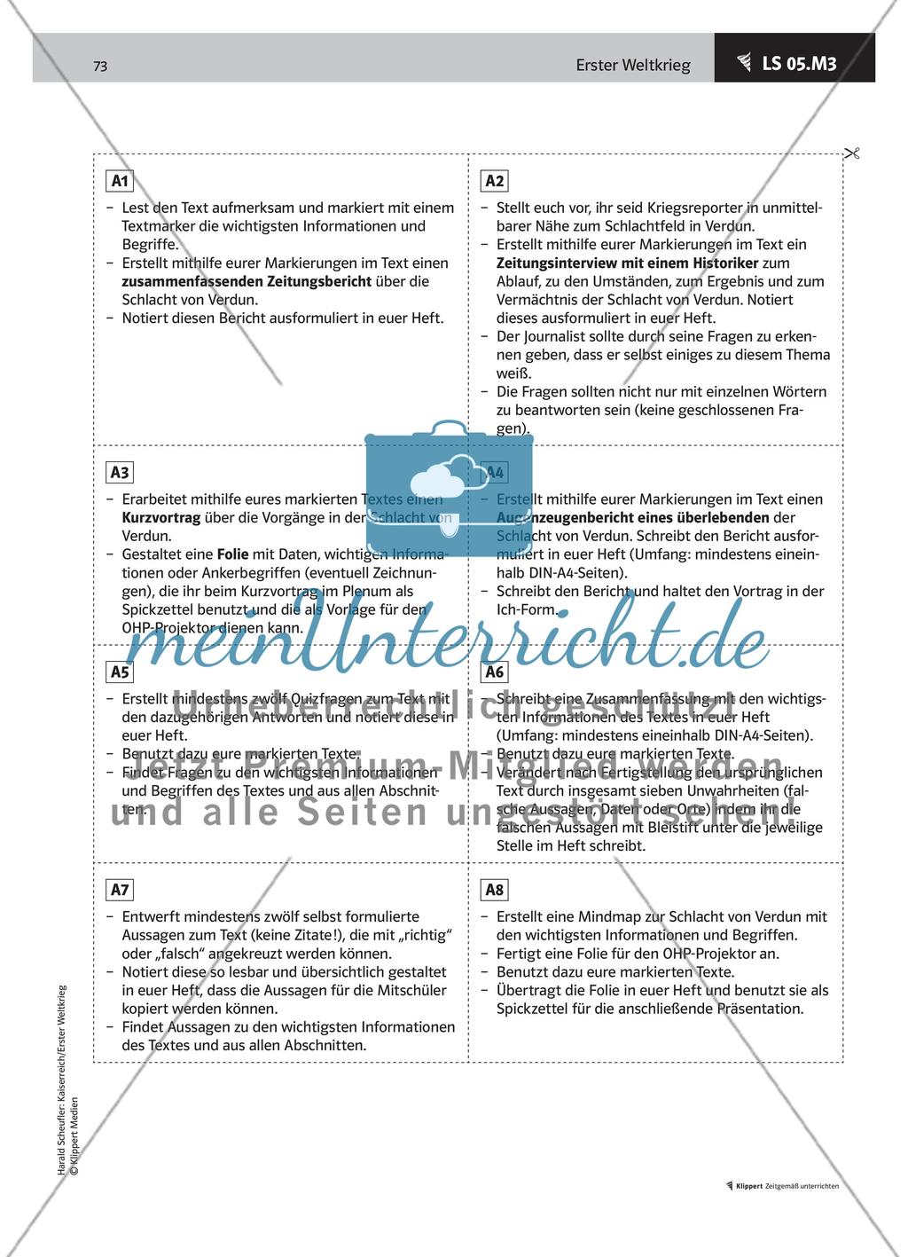 LS 05 Die Schlacht von Verdun – sinnloses Sterben an der Front Preview 6