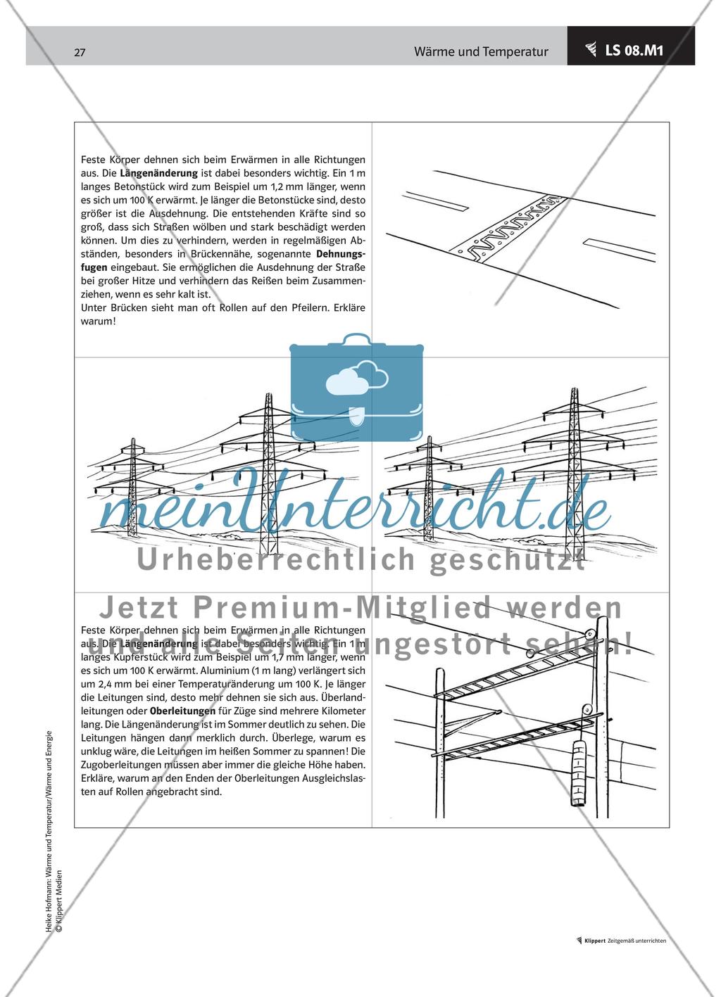 LS 08 Längenänderung von festen Körpern in Gruppenarbeit klären Preview 3