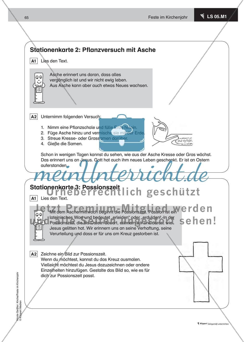 LS 05 Fastenzeit – von Aschermittwoch bis Ostern Preview 3