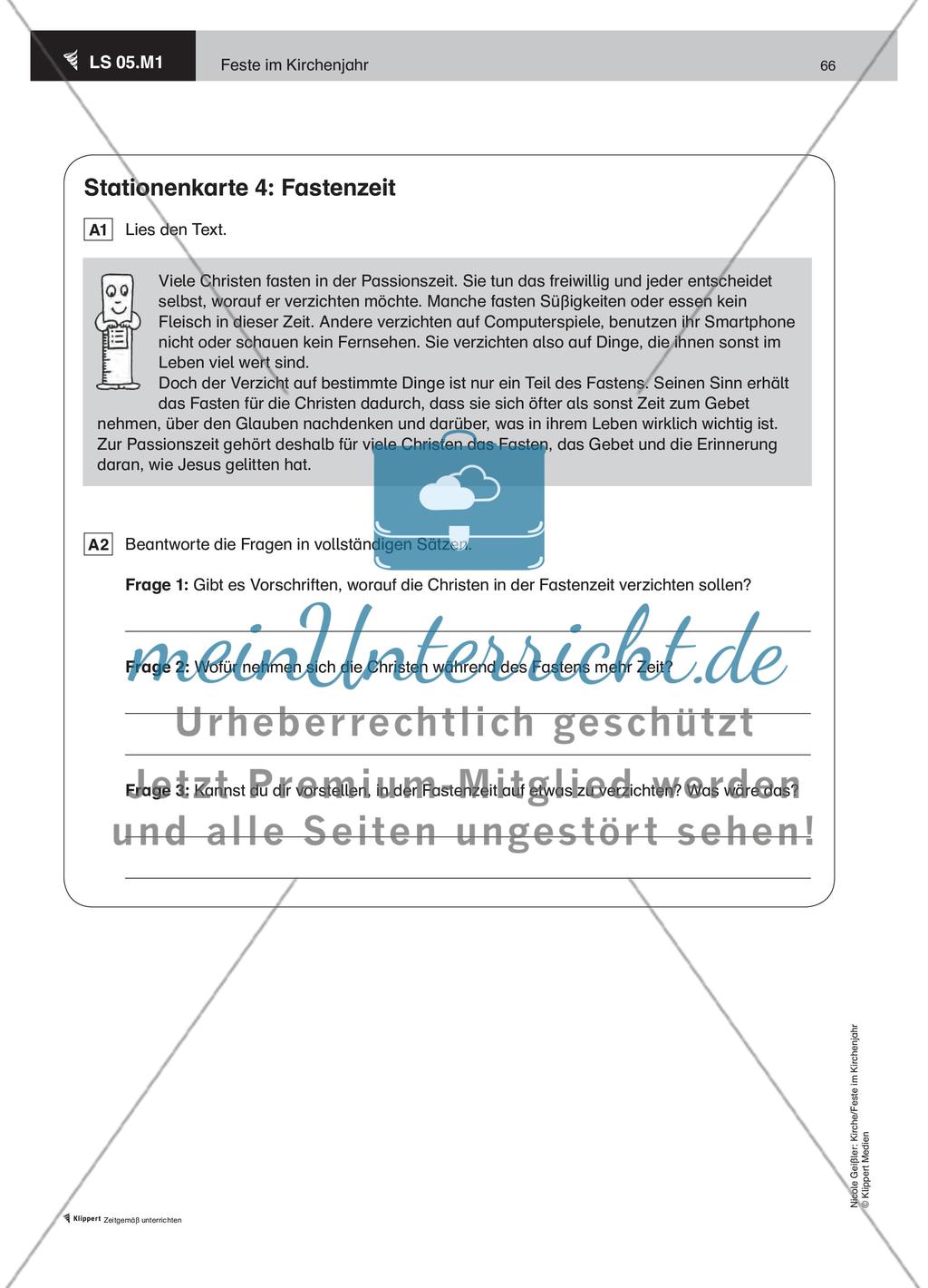 LS 05 Fastenzeit – von Aschermittwoch bis Ostern Preview 4