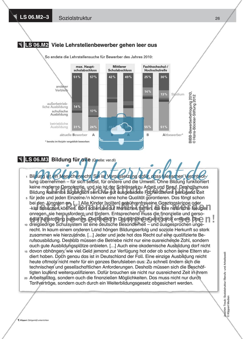 Ein Plakat zur Bedeutung der Bildung gestalten Preview 3
