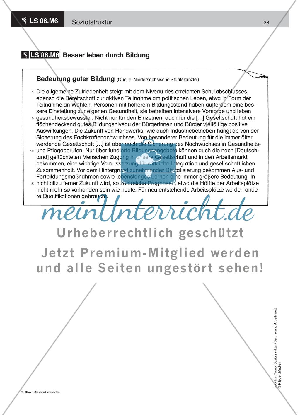 Ein Plakat zur Bedeutung der Bildung gestalten Preview 5