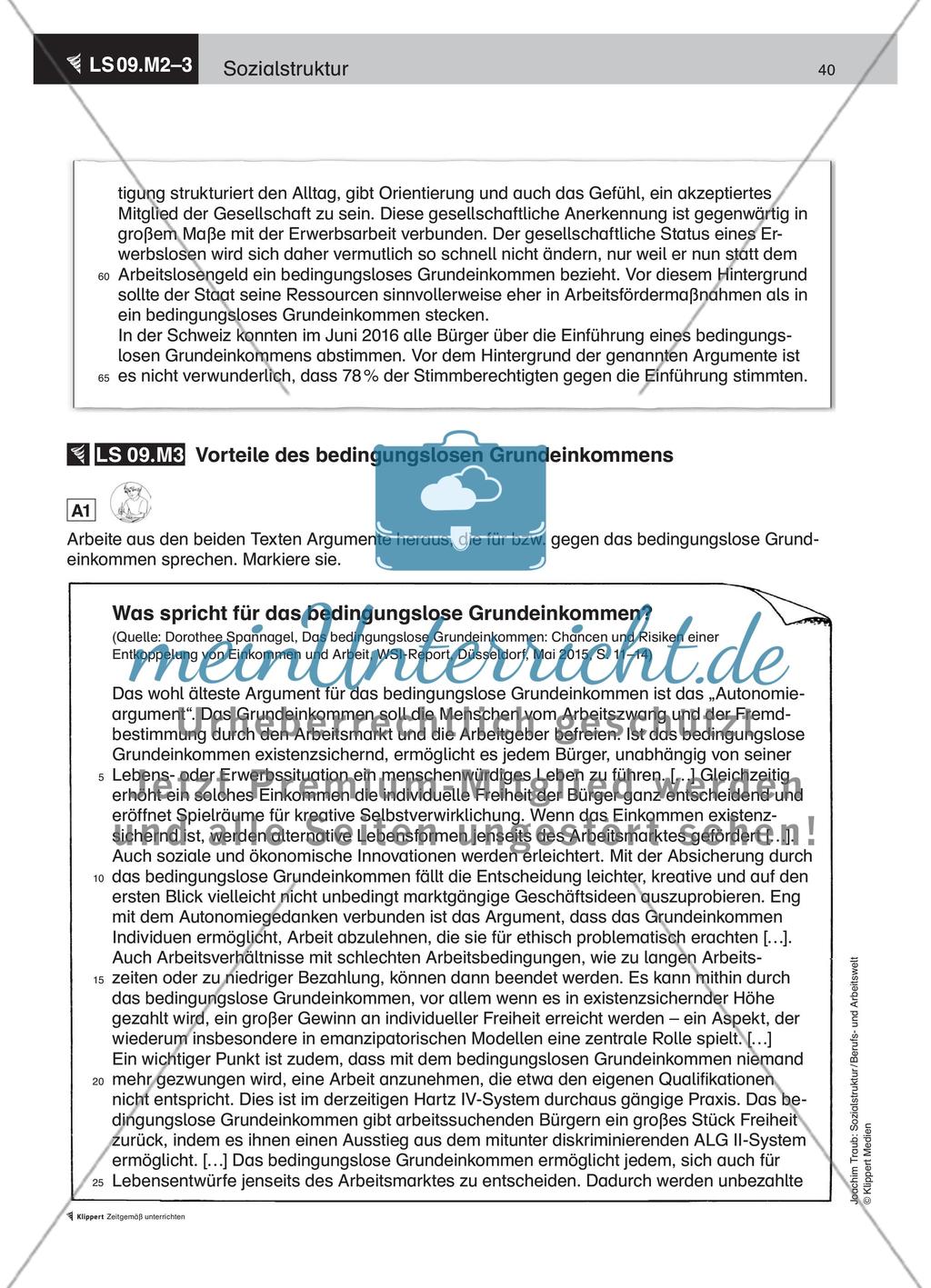 Eine Pro- und Contra-Debatte zum bedingungslosen Grundeinkommen durchführen Preview 4