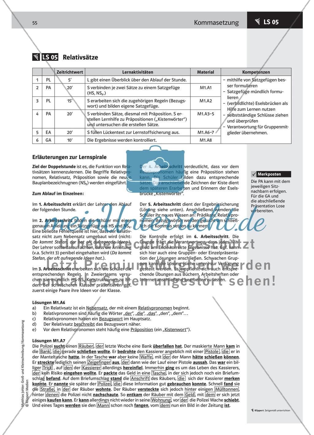 Relativsätze Preview 1