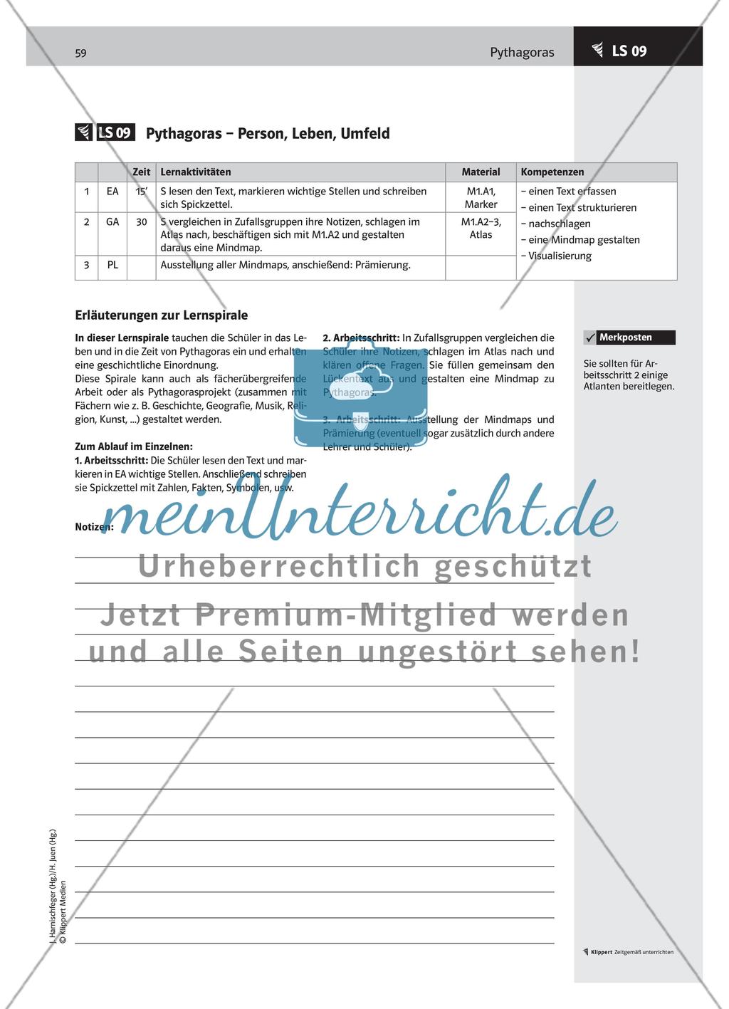 LS 09 Pythagoras – Person, Leben, Umfeld Preview 2