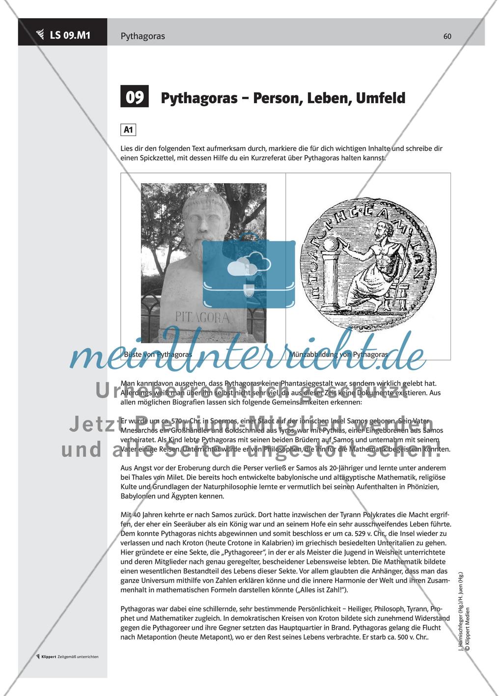 LS 09 Pythagoras – Person, Leben, Umfeld Preview 3