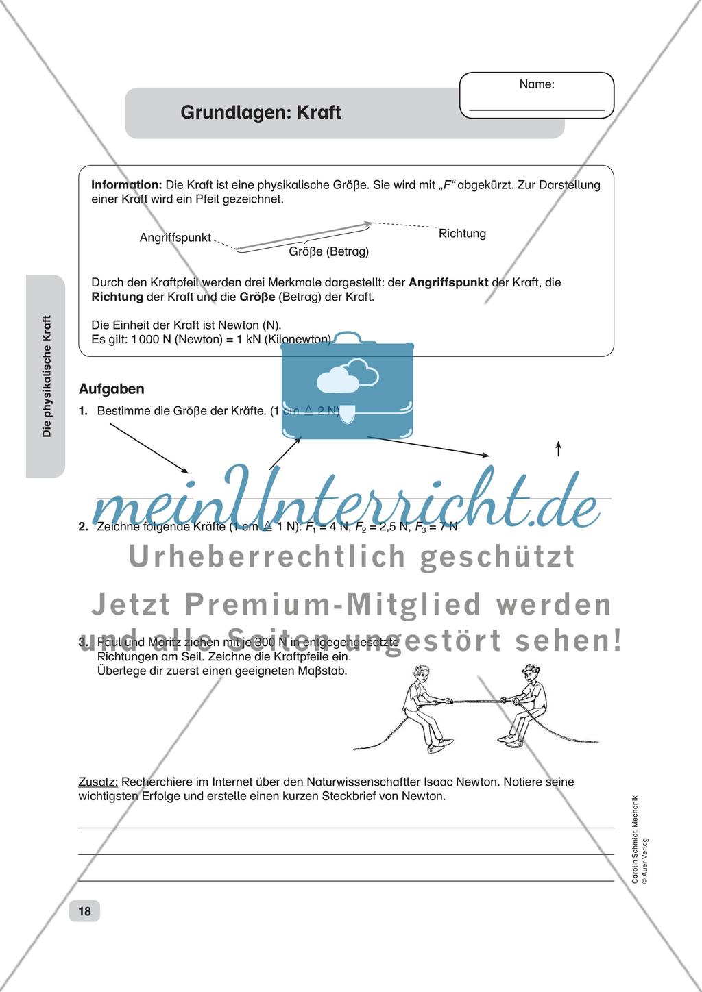 Die physikalische Kraft Preview 2