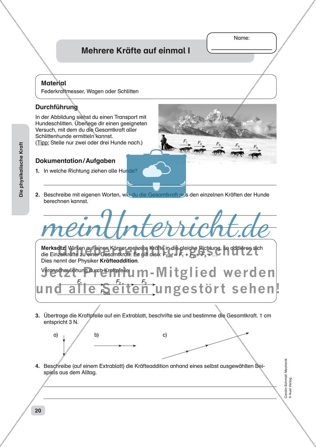 Die physikalische Kraft Preview 4