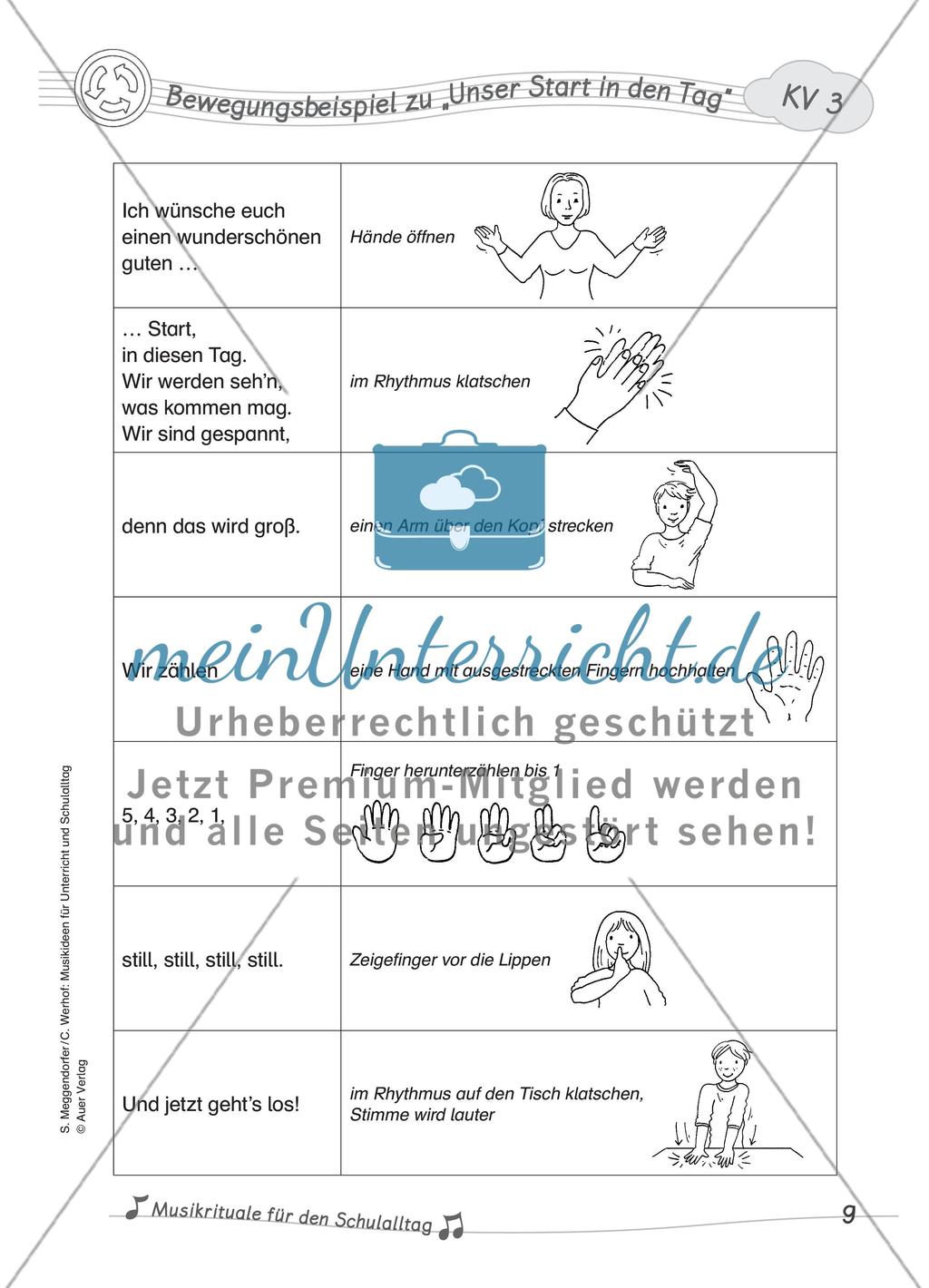 Musikrituale für den Schulalltag Preview 4