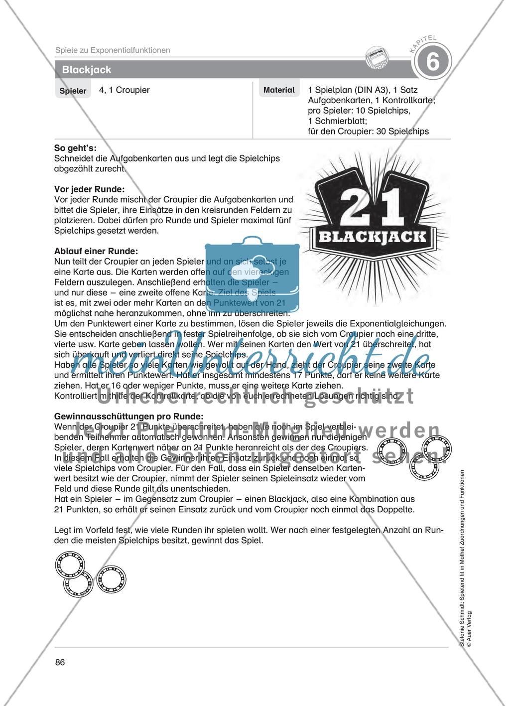 Spiele zu Exponentialfunktionen Preview 9