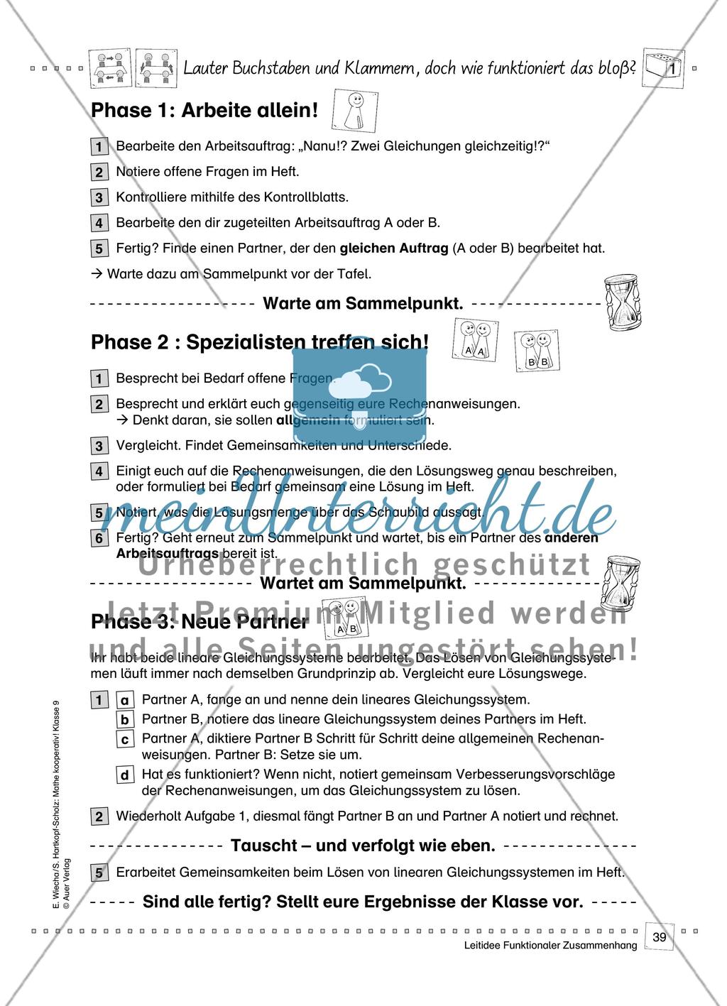 Einführung: Additionsverfahren Preview 2