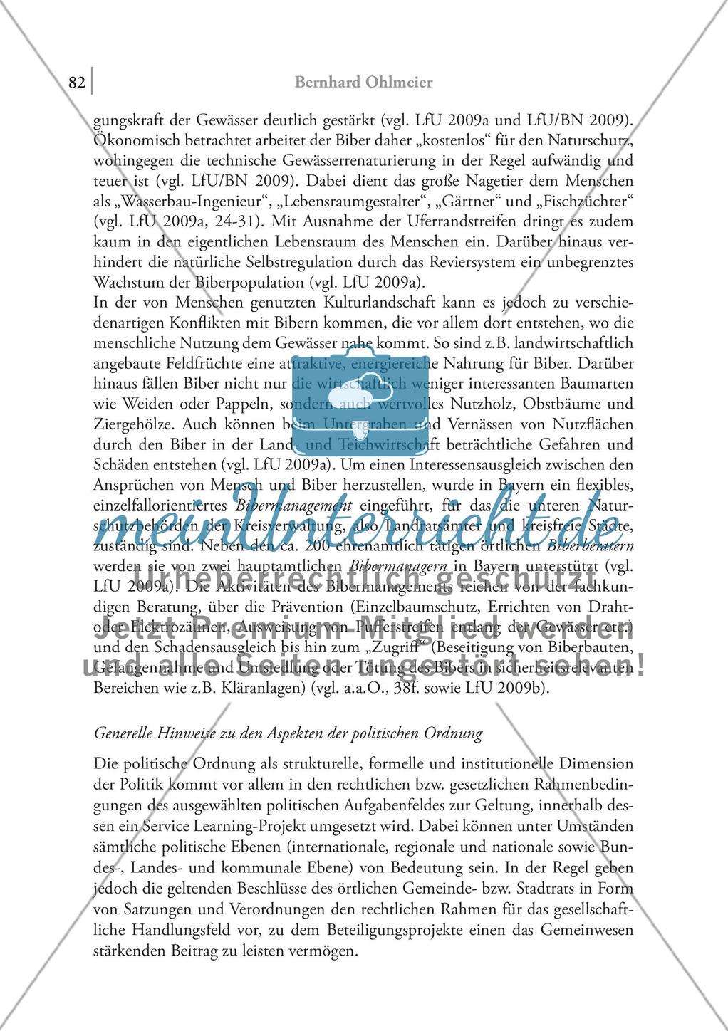 Gemeinwohl und gesellschaftliche Partizipation – Service Learning am Beispiel eines Beteiligungsprojektes zur Renaturierung eines Wiesenbaches Preview 8