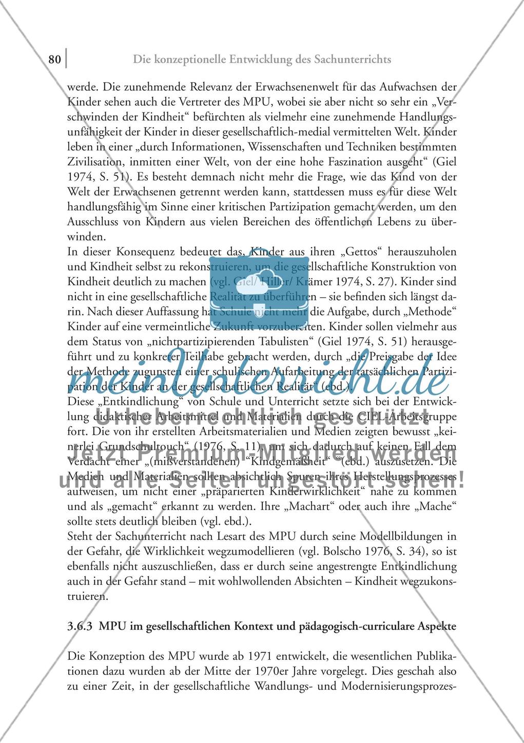 Der integrativ-mehrperspektivische Unterricht (MPU) Preview 9