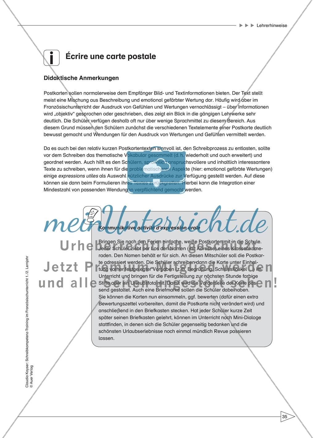 Écrire une carte postale Preview 2