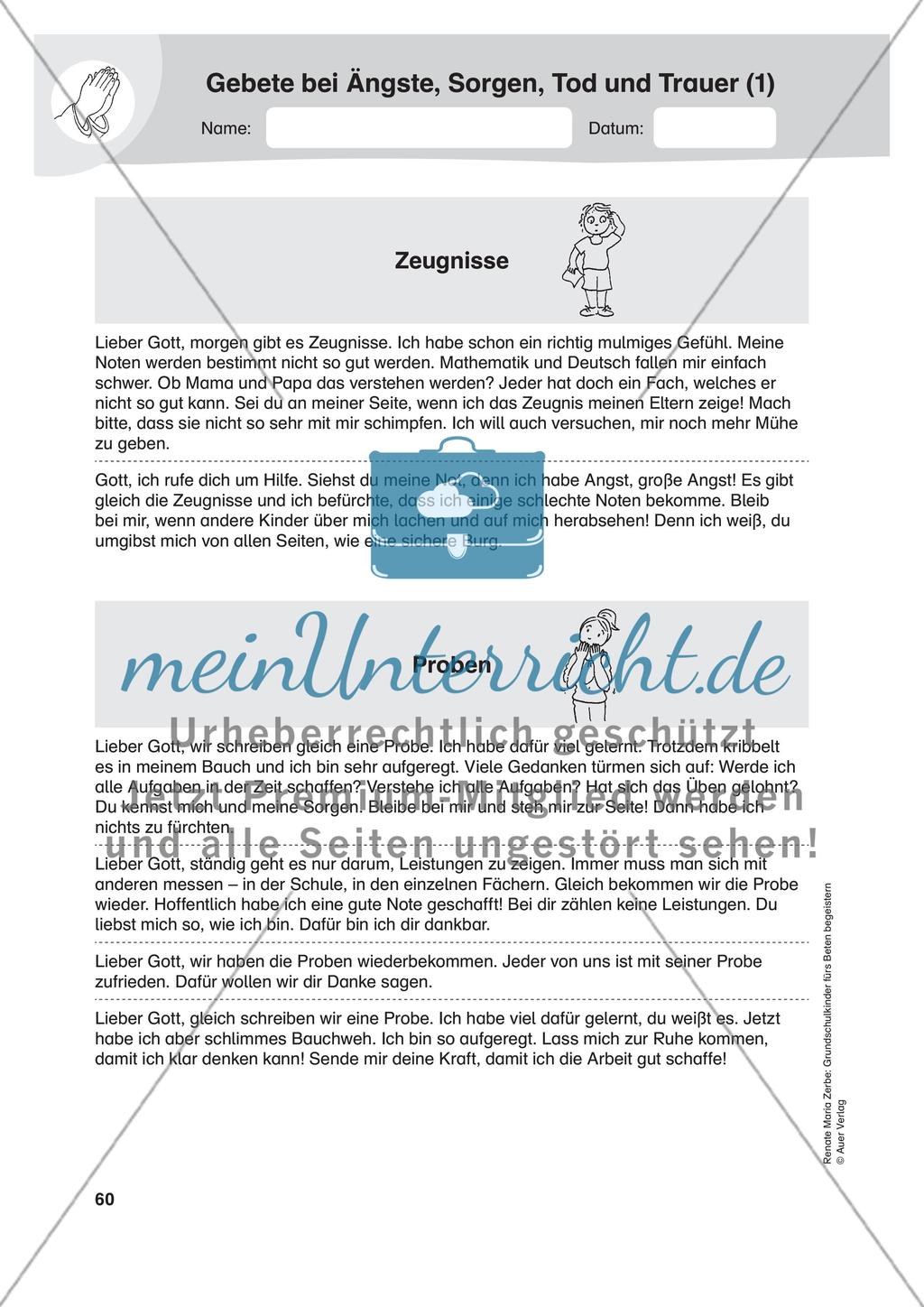 Gebete durch den Schuljahreskreis Preview 10