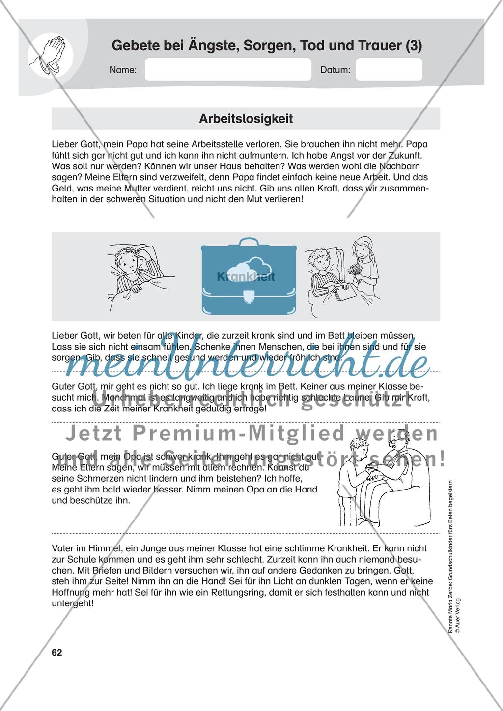 Gebete durch den Schuljahreskreis Preview 12