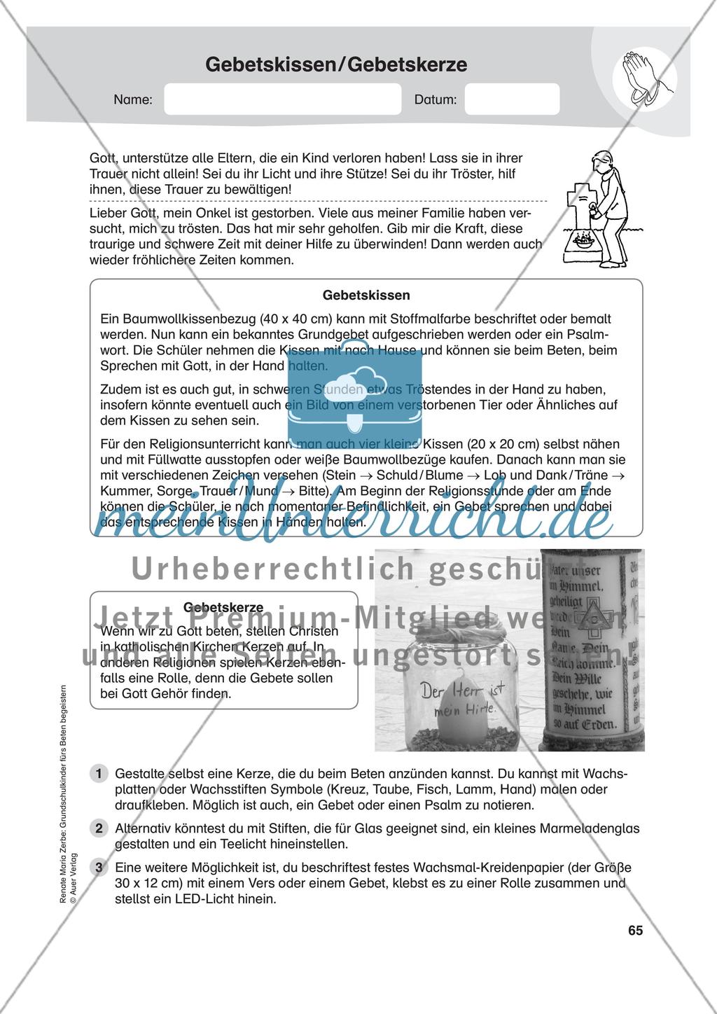 Gebete durch den Schuljahreskreis Preview 15