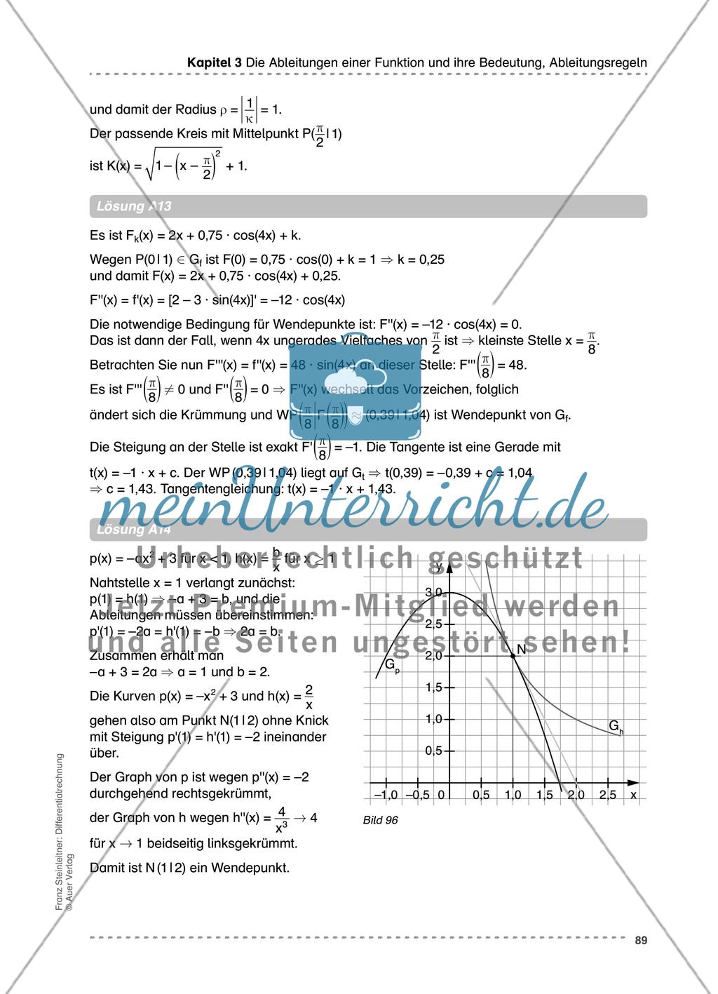 Hilfsmittel Nullstellensuche mit dem Newton-Verfahren Preview 10