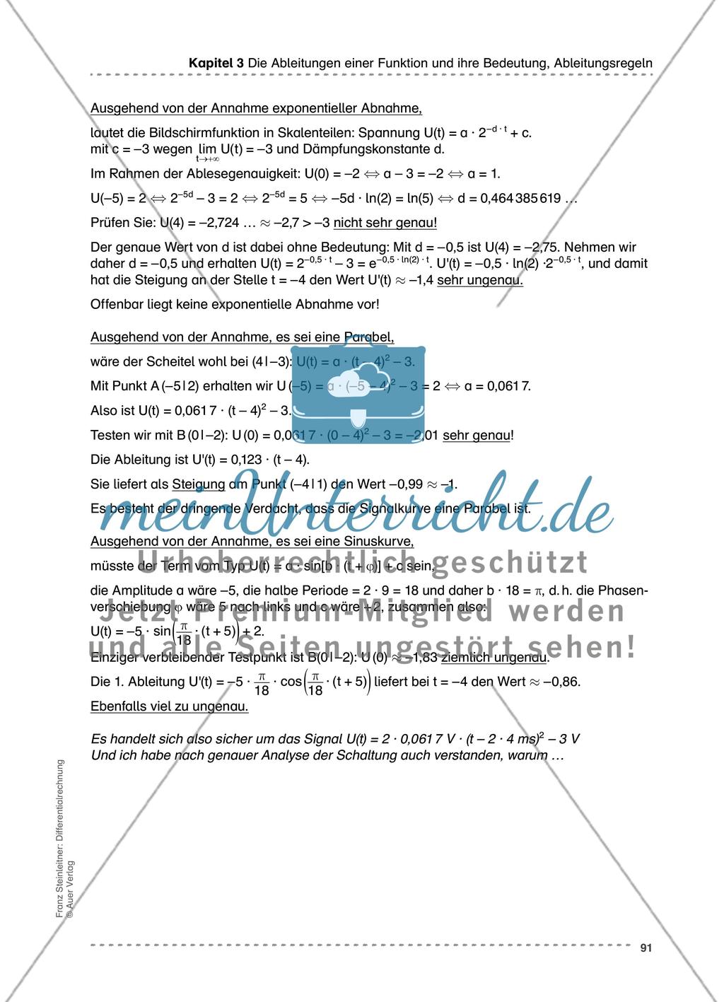 Hilfsmittel Nullstellensuche mit dem Newton-Verfahren Preview 12