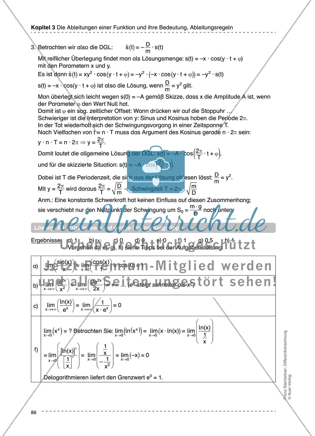 Hilfsmittel Nullstellensuche mit dem Newton-Verfahren Preview 7