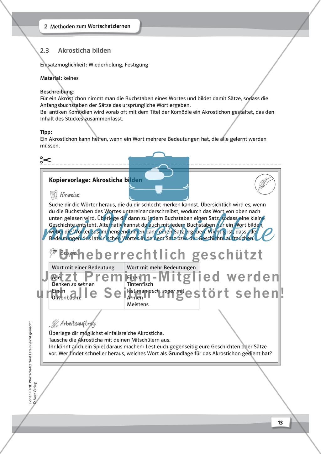 Methoden zum Wortschatzlernen – Teil 1 Preview 3